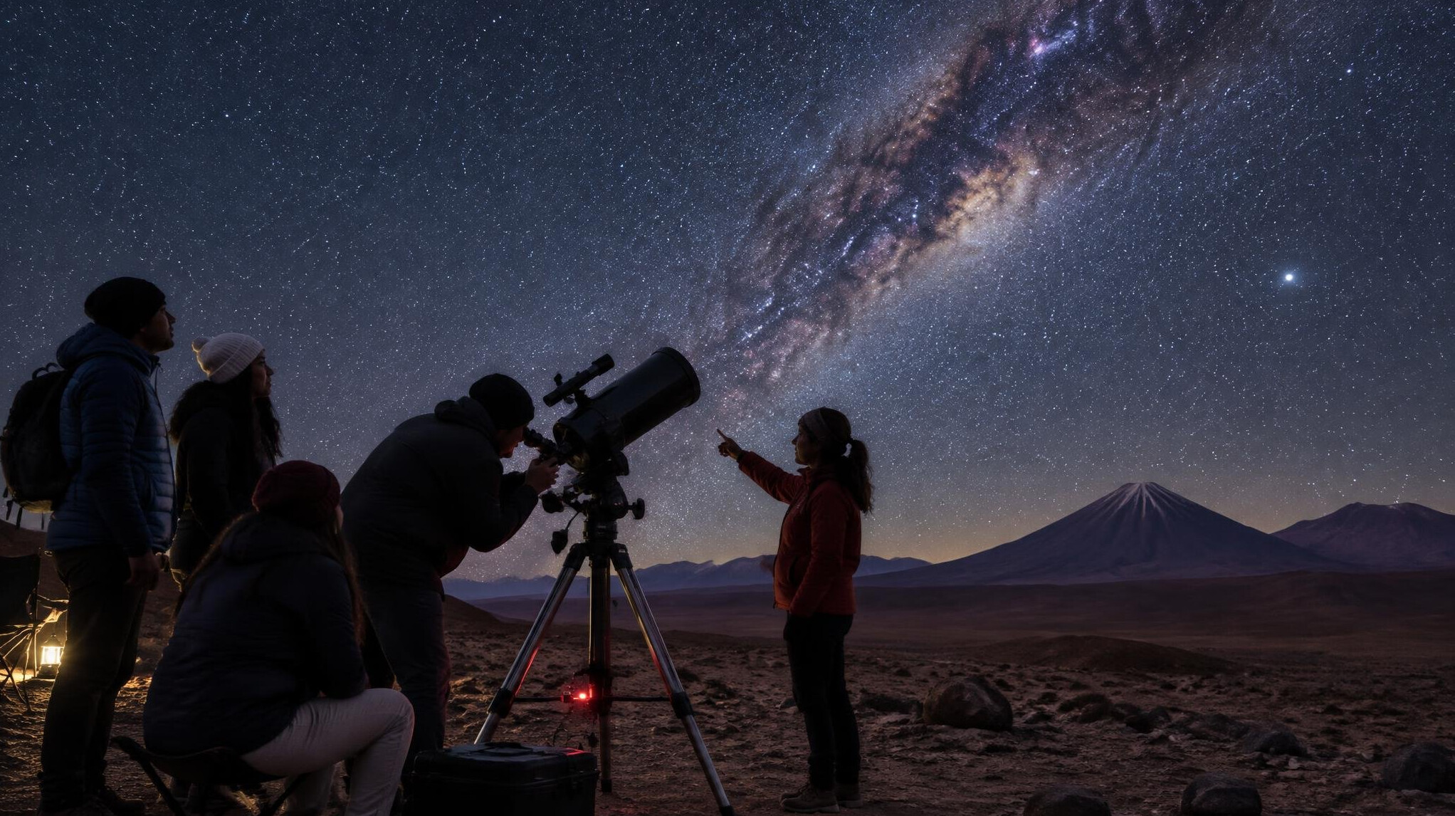 telescope setup