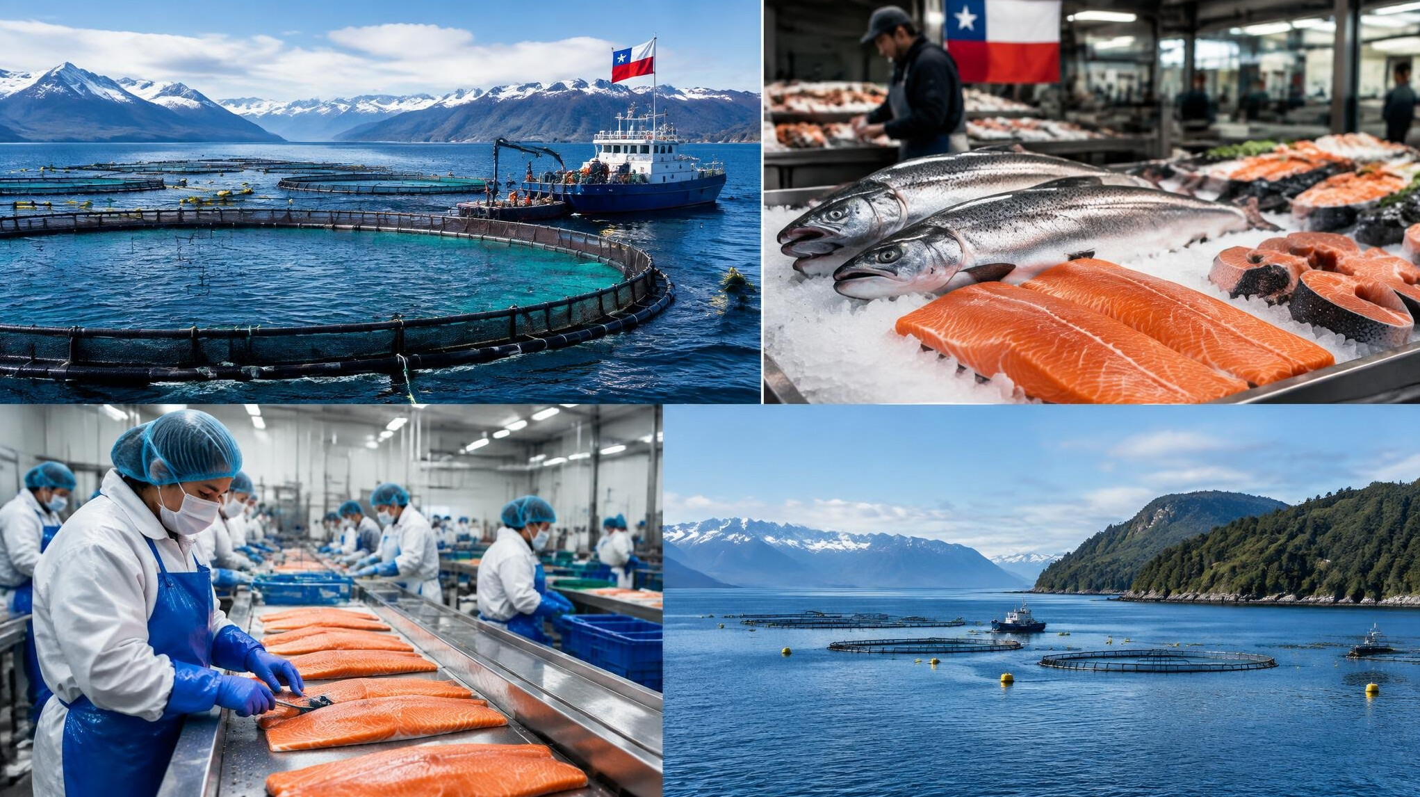 salmon farming chile